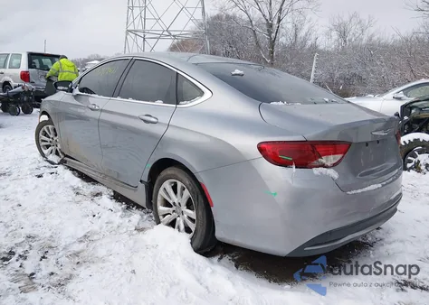 2015 Chrysler 200 Limited z USA, uszkodzony, nr VIN 1C3CCCAB4FN531871